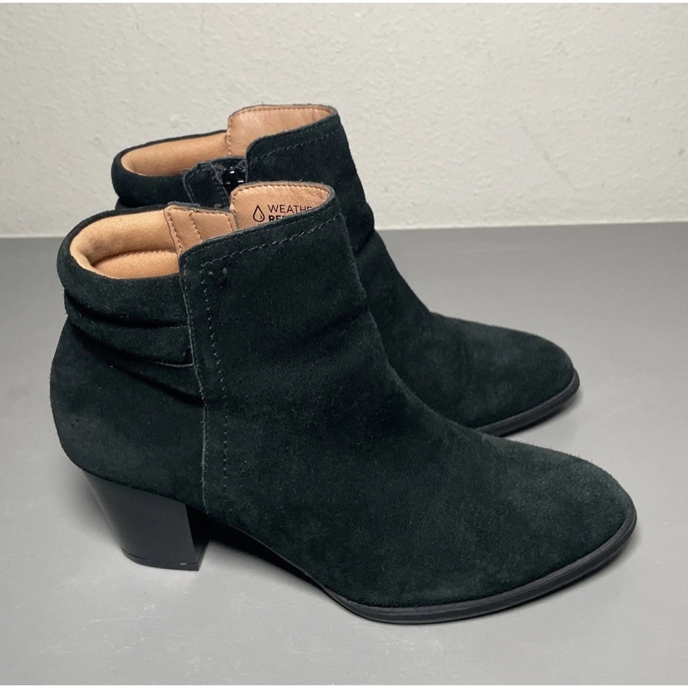 Vionic‎ Women's Size 9 Shoes Black Suede Ankle Booties